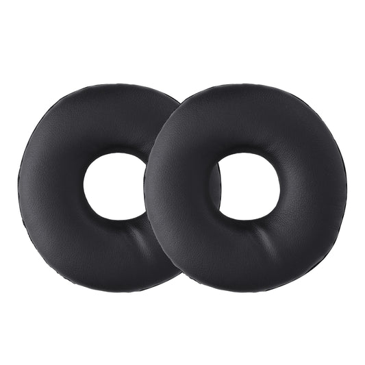 kwmobile 2x Ohr Polster für Logitech H390 / H600 Ohrpolster - Ersatz Ohrpolster - Kopfhörer Ersatzteile - Kopfhörer Ersatzpolster für Over Ear Headphones Schwarz  