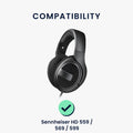 kwmobile Ear Pads for Sennheiser HD 559 / 569 / 599 Earpad Replacements Headphone Spare Parts Over Ear Headphones