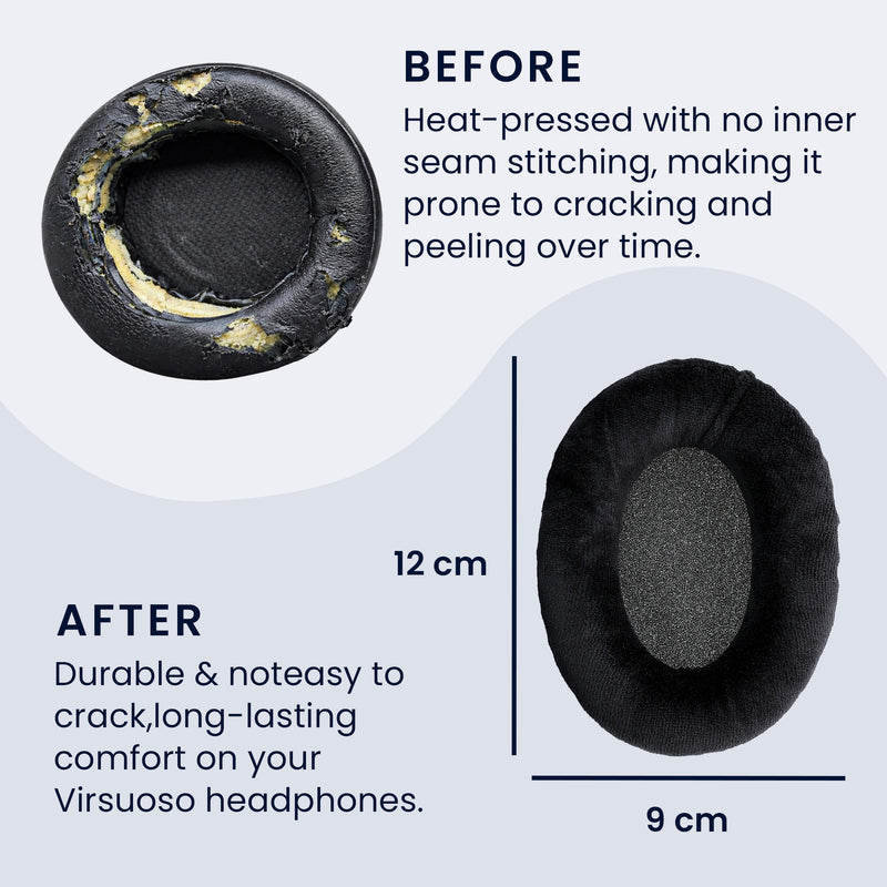 kwmobile Ear Pads for Sennheiser HD 559 / 569 / 599 Earpad Replacements Headphone Spare Parts Over Ear Headphones
