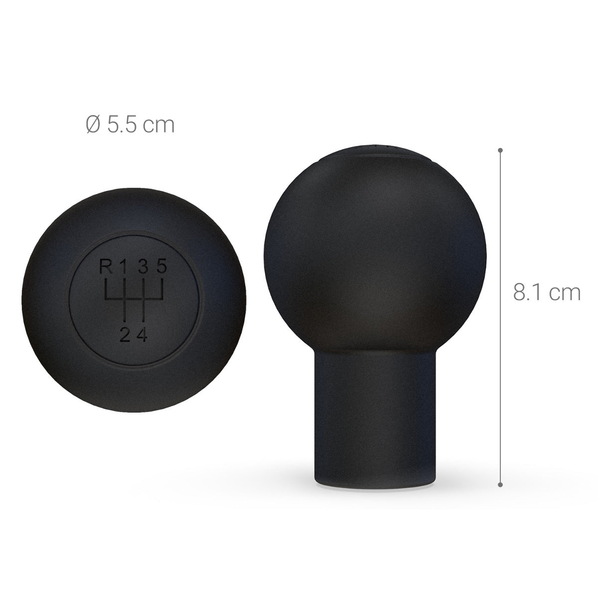 VW Audi 5-Speed Gear Knob Round Type A Case