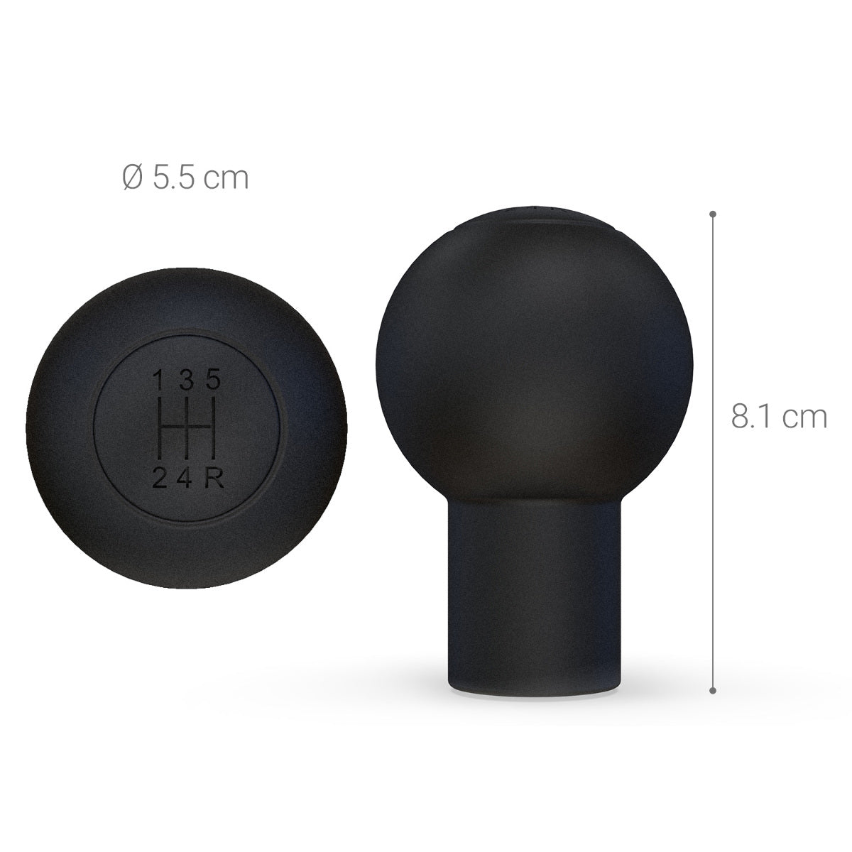 VW Audi 5-Speed Gear Knob Round Type B Case