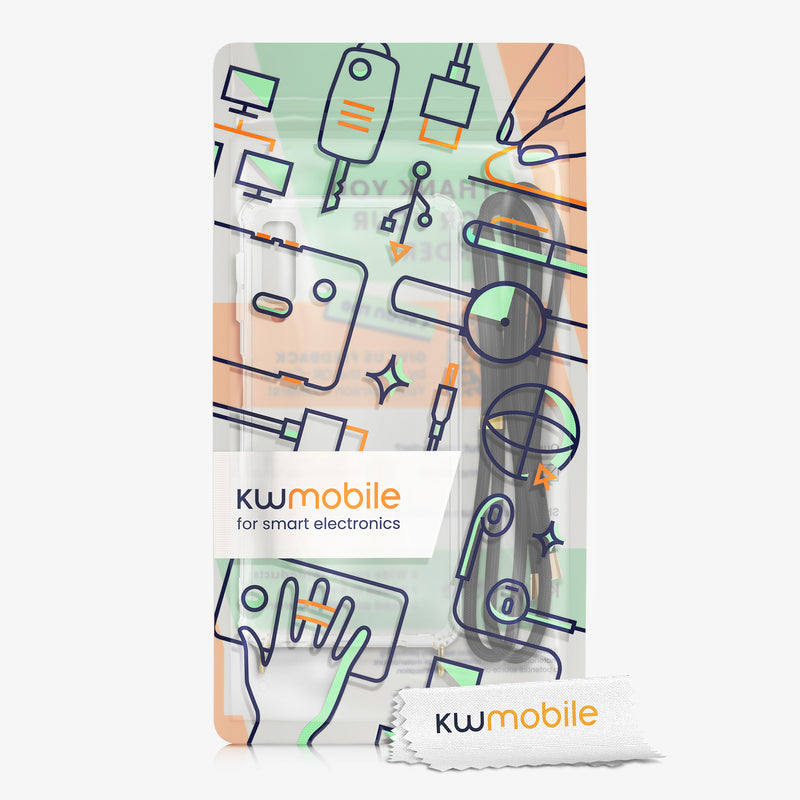 kwmobile Necklace Case compatible with Samsung Galaxy A7 (2018) Cover