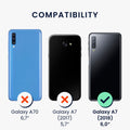 kwmobile Necklace Case compatible with Samsung Galaxy A7 (2018) Cover