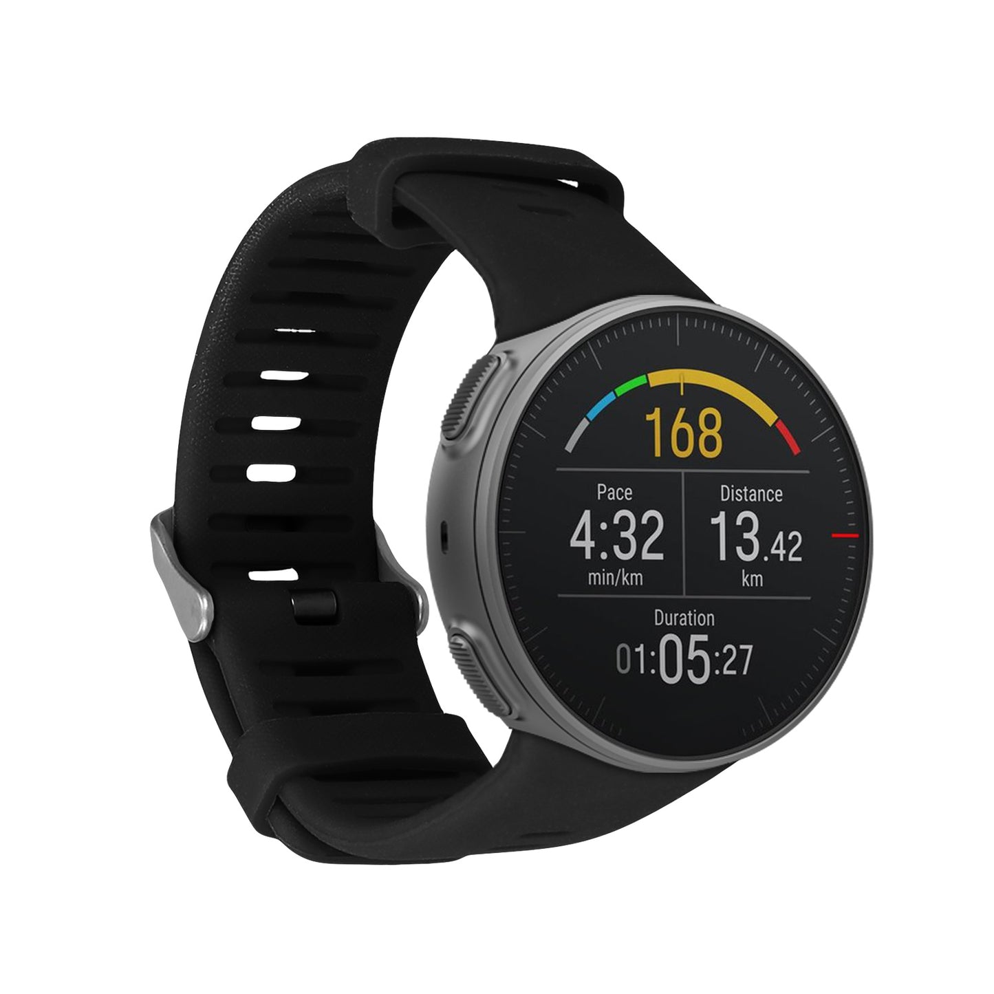 kwmobile Silicone Watch Strap for Polar Vantage V Band - Replacement Strap for Fitness Tracker - Smartwatch Replacement Band