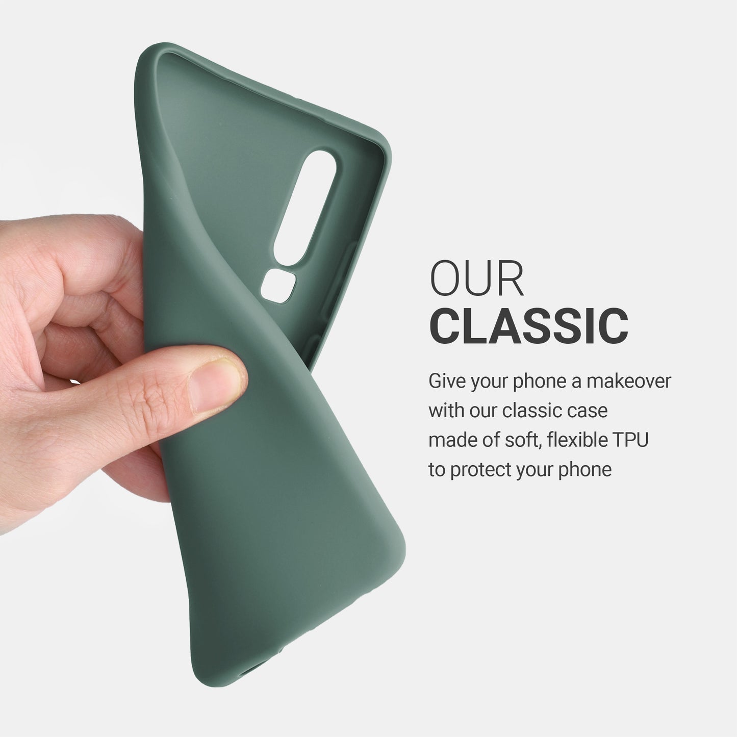 kwmobile Phone Case for Huawei P30 - Wireless Charging - Protective Cover