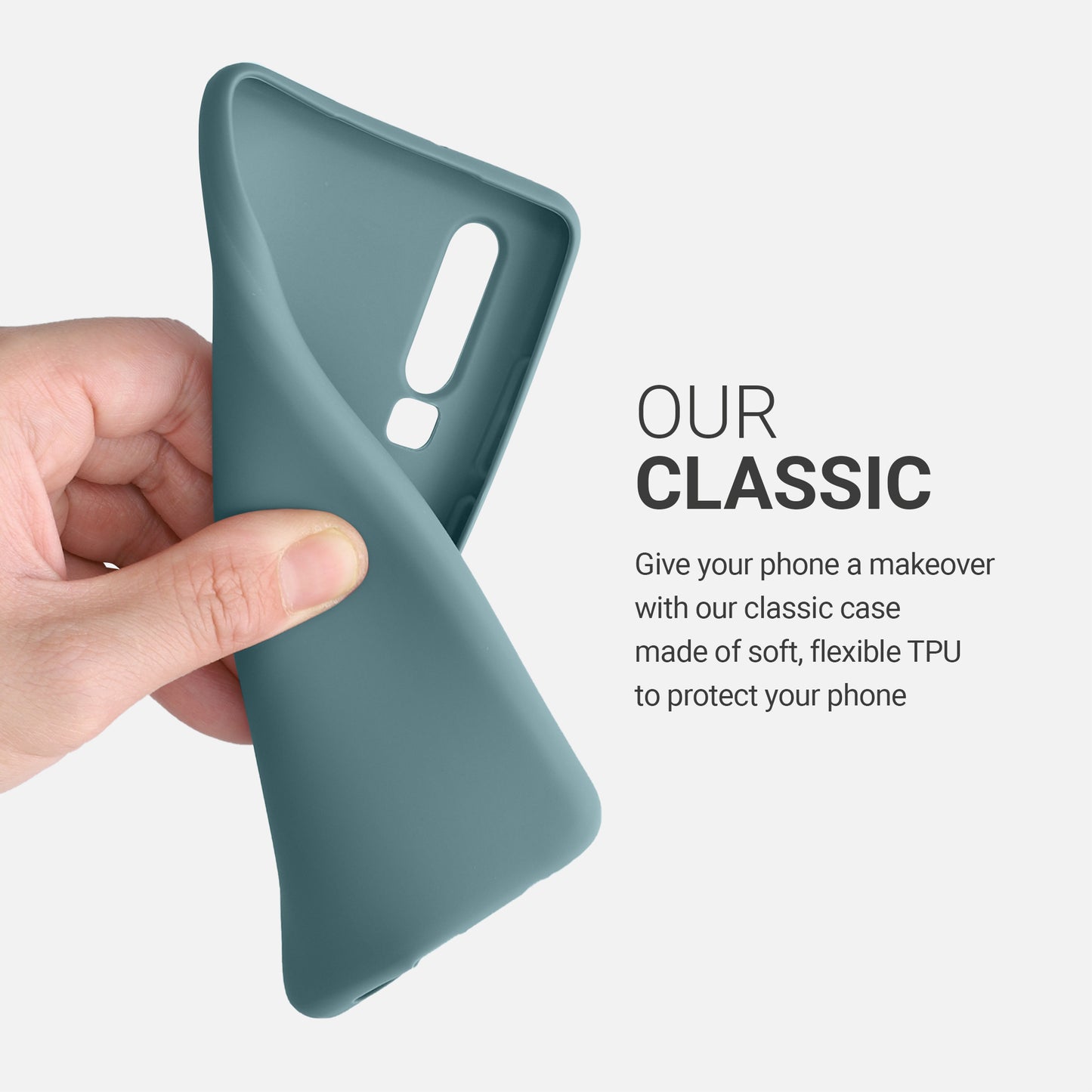 kwmobile Phone Case for Huawei P30 - Wireless Charging - Protective Cover