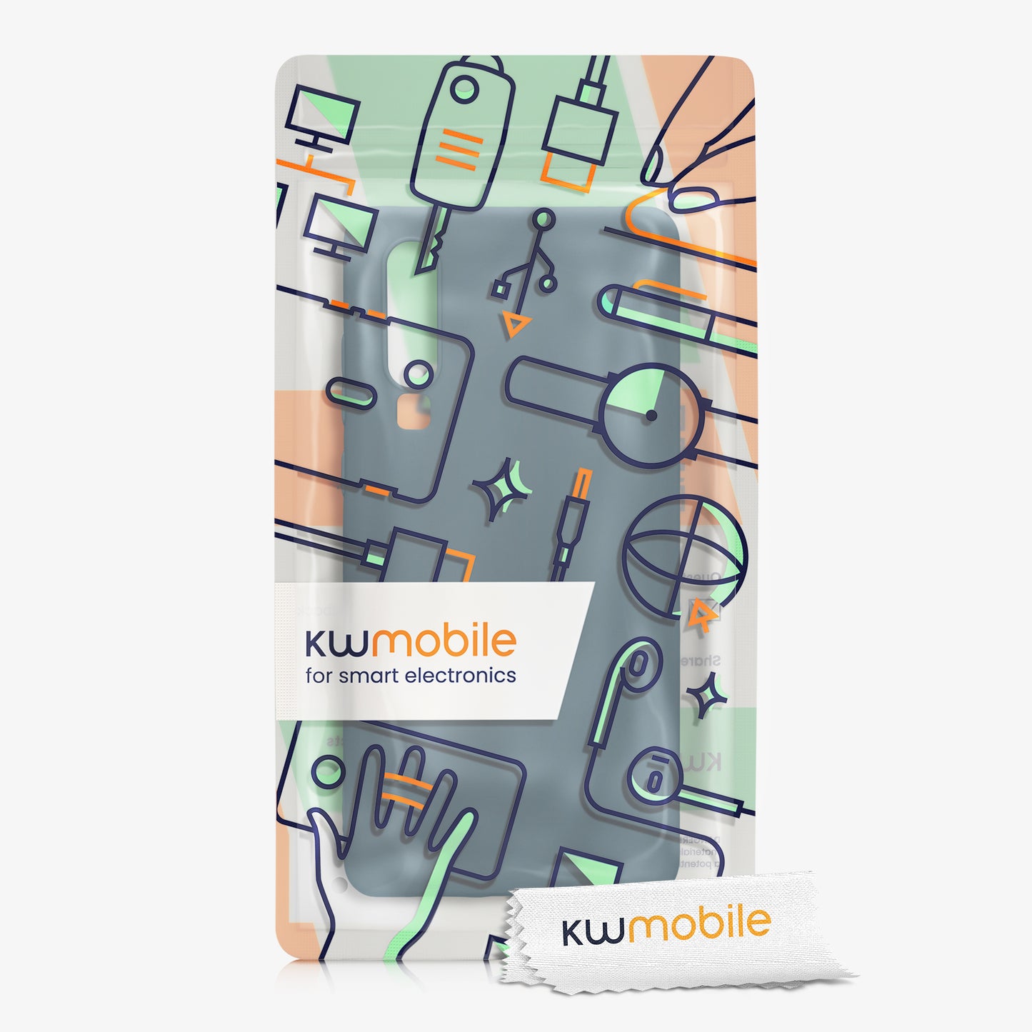 kwmobile Phone Case for Huawei P30 - Wireless Charging - Protective Cover