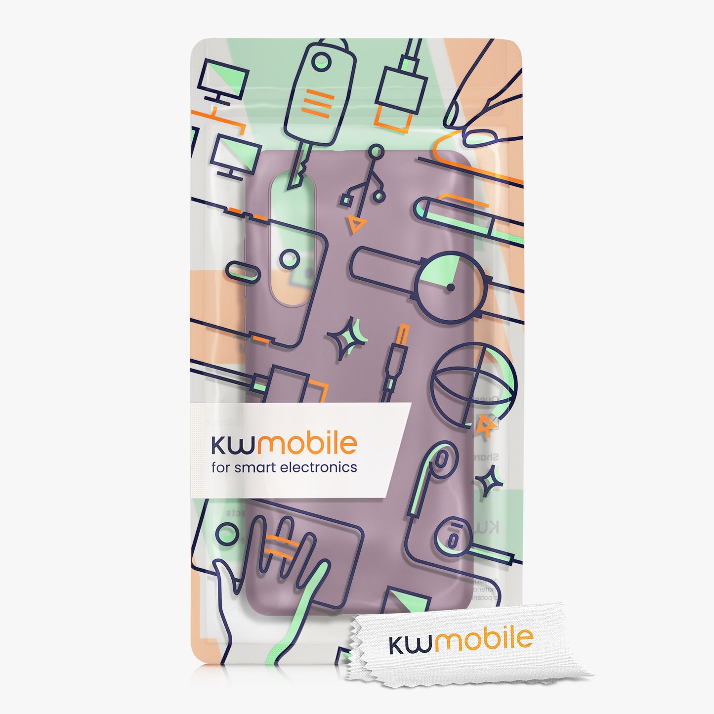 kwmobile Huawei P30 Case - Silicone Cover - Protective Case