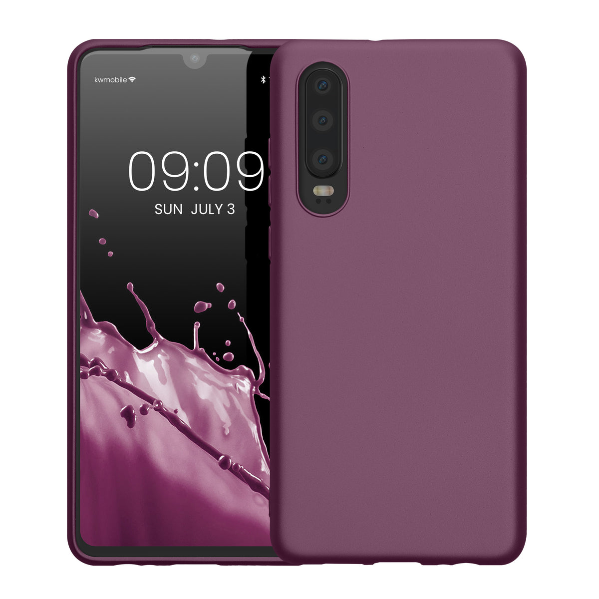 kwmobile Huawei P30 Case - Silicone Cover - Protective Case