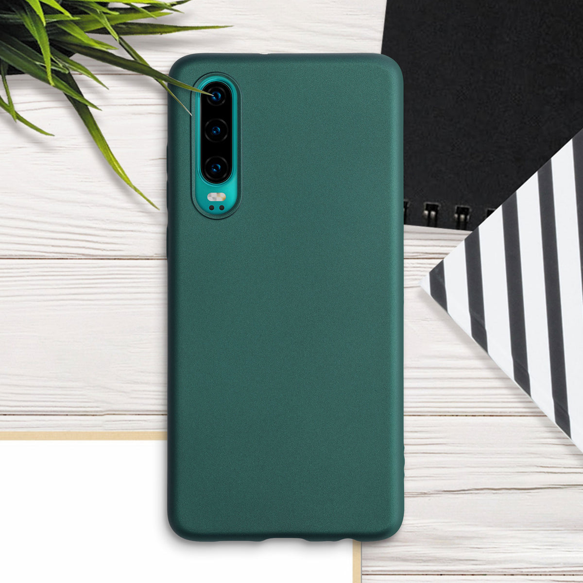 kwmobile Huawei P30 Case - Silicone Cover - Protective Case