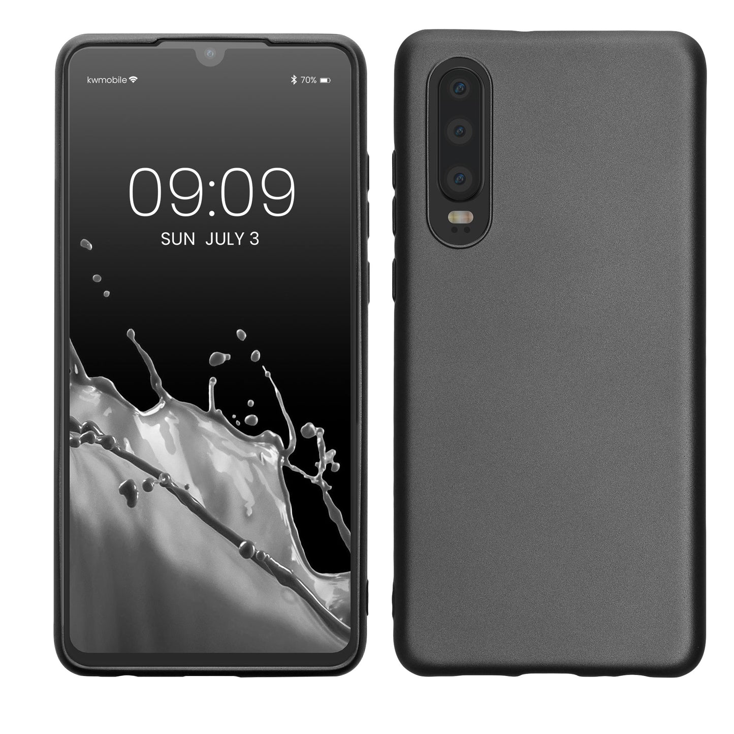 kwmobile Huawei P30 Case - Silicone Cover - Protective Case