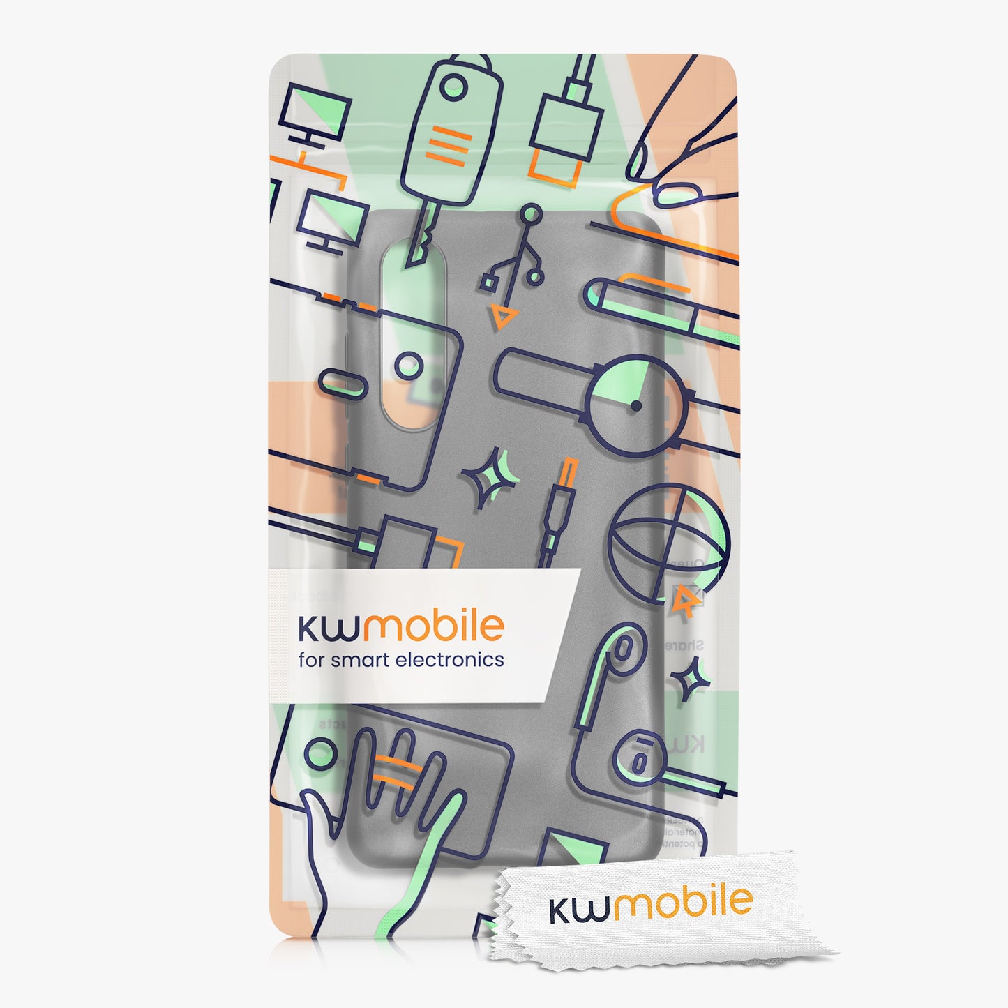 kwmobile Huawei P30 Case - Silicone Cover - Protective Case