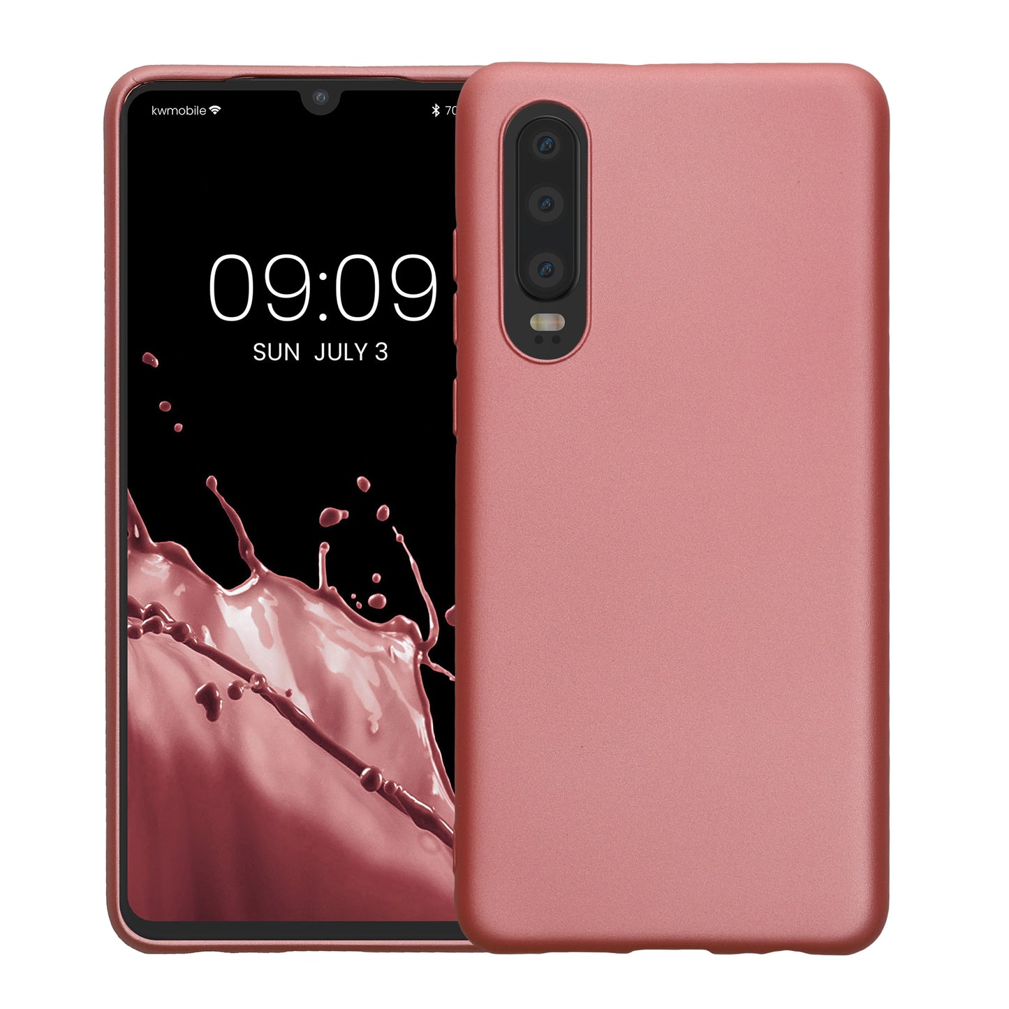 kwmobile Huawei P30 Case - Silicone Cover - Protective Case