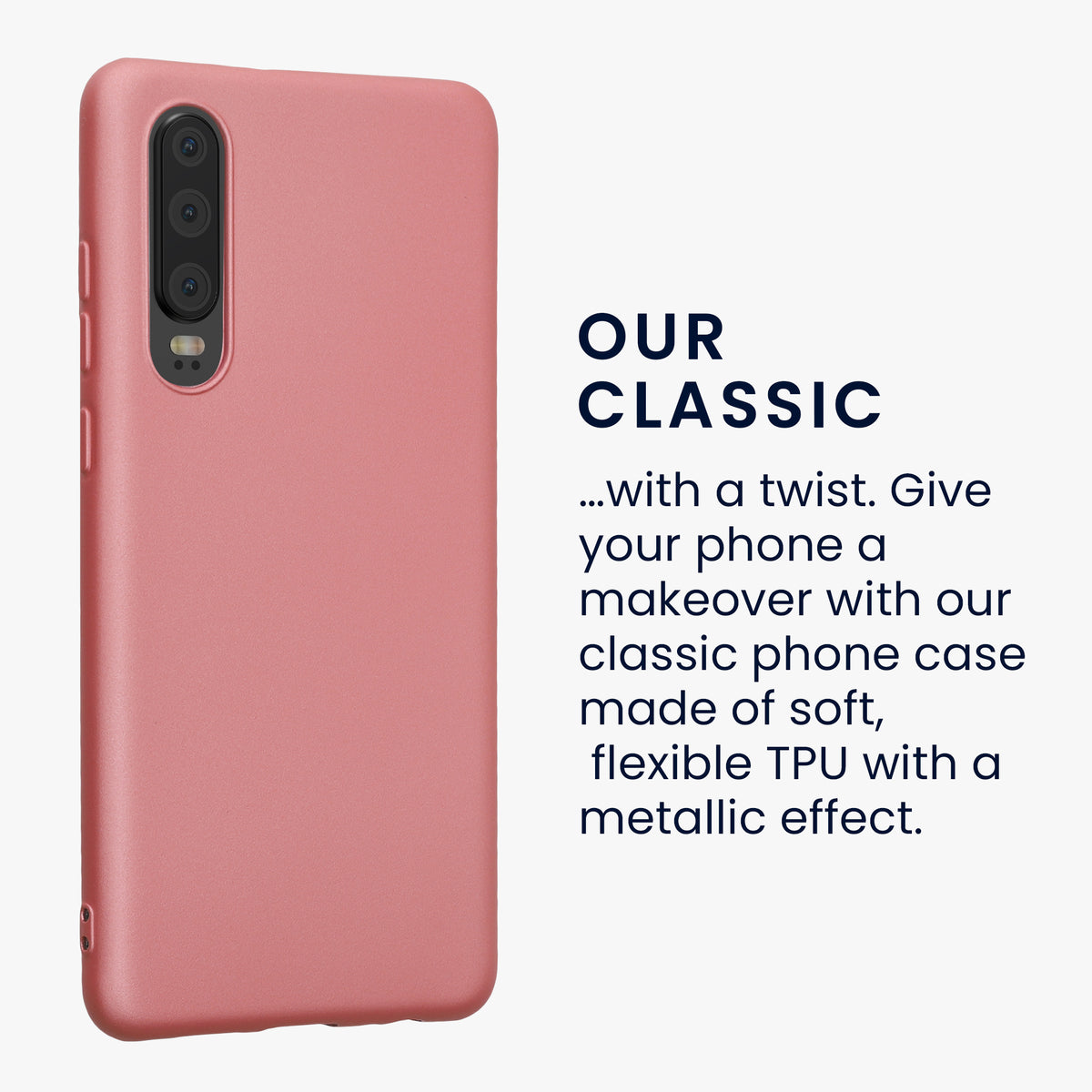 kwmobile Huawei P30 Case - Silicone Cover - Protective Case