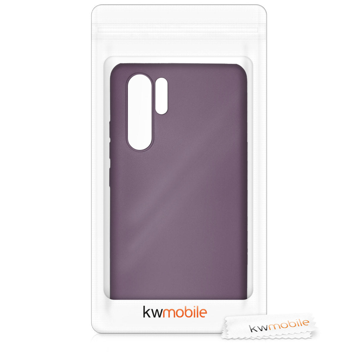 kwmobile Phone Case for Huawei P30 Pro - Metallic Shimmering Silicone Case - Protective Cover