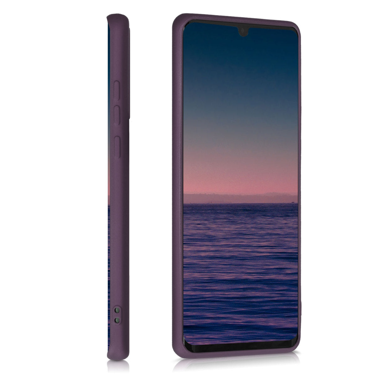 kwmobile Phone Case for Huawei P30 Pro - Metallic Shimmering Silicone Case - Protective Cover