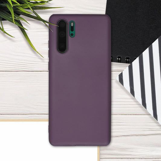 kwmobile Phone Case for Huawei P30 Pro - Metallic Shimmering Silicone Case - Protective Cover