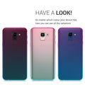 kwmobile Case Compatible with Samsung Galaxy J6 - Cover Cell Phone - Transparent Cell Phone Case