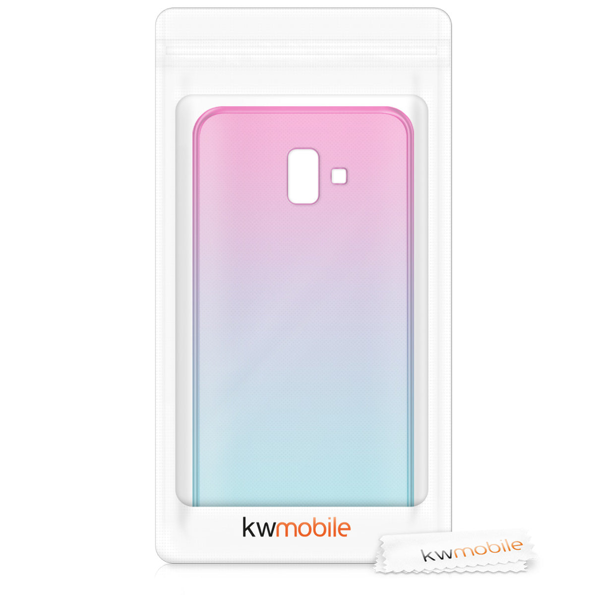 kwmobile Case Compatible with Samsung Galaxy J6+ / J6 Plus DUOS - Phone Cover - Cell Phone Case
