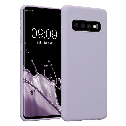 kwmobile Phone Case for Samsung Galaxy S10 Case - Wireless Charging - Protective Cover