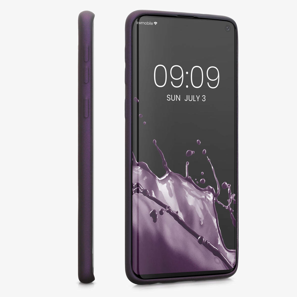 Samsung Galaxy S10 Silicone Phone Case Metallic