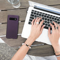 Samsung Galaxy S10 Silicone Phone Case Metallic