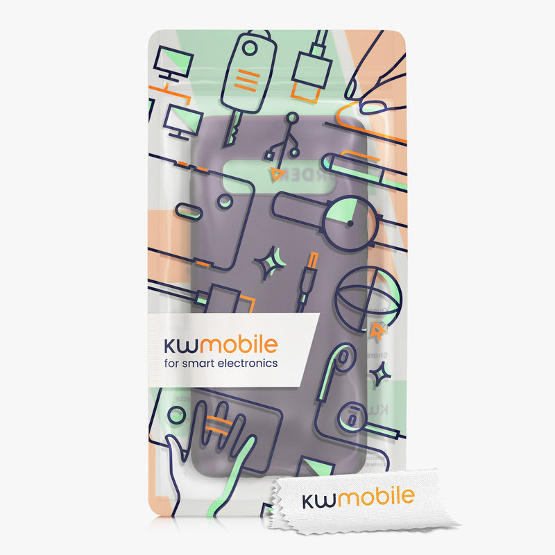 Samsung Galaxy S10 Silicone Phone Case Metallic