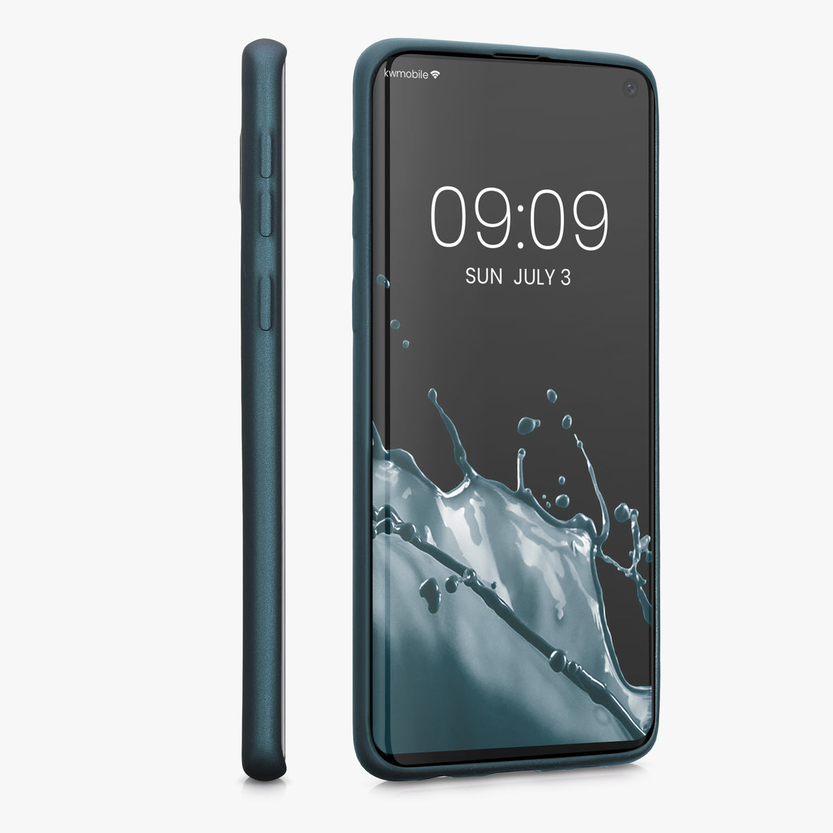 Samsung Galaxy S10 Silicone Phone Case Metallic