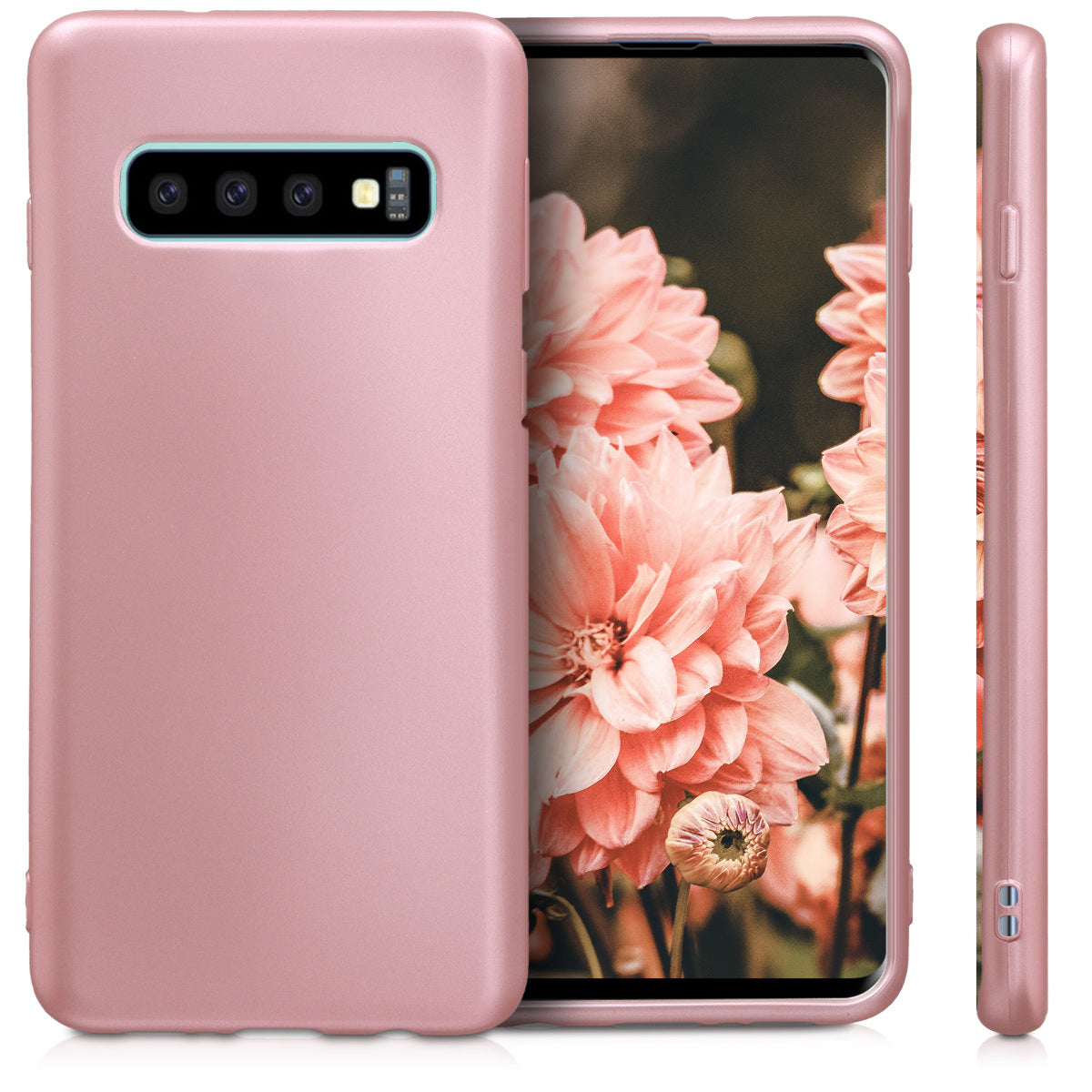 Samsung Galaxy S10 Silicone Phone Case Metallic