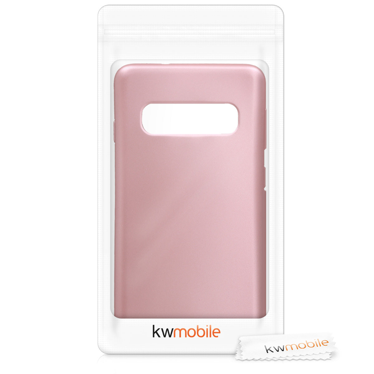 Samsung Galaxy S10 Silicone Phone Case Metallic
