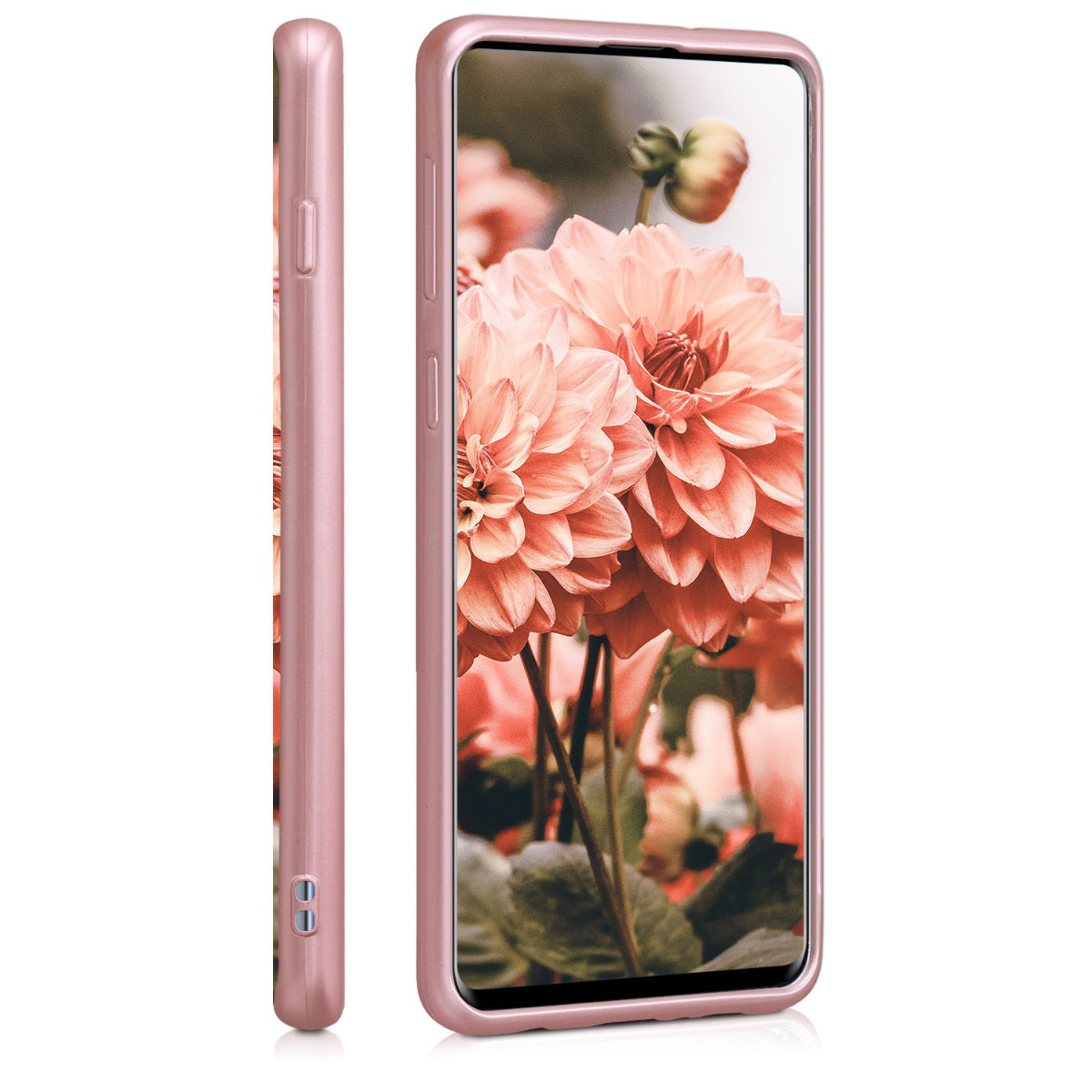 Samsung Galaxy S10 Silicone Phone Case Metallic