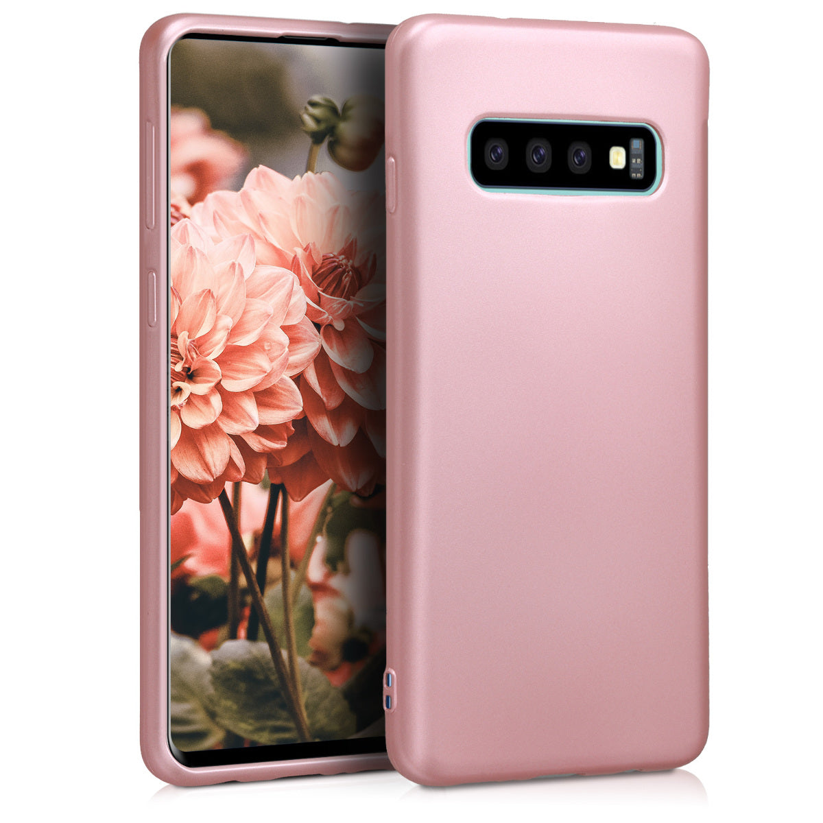 Samsung Galaxy S10 Silicone Phone Case Metallic