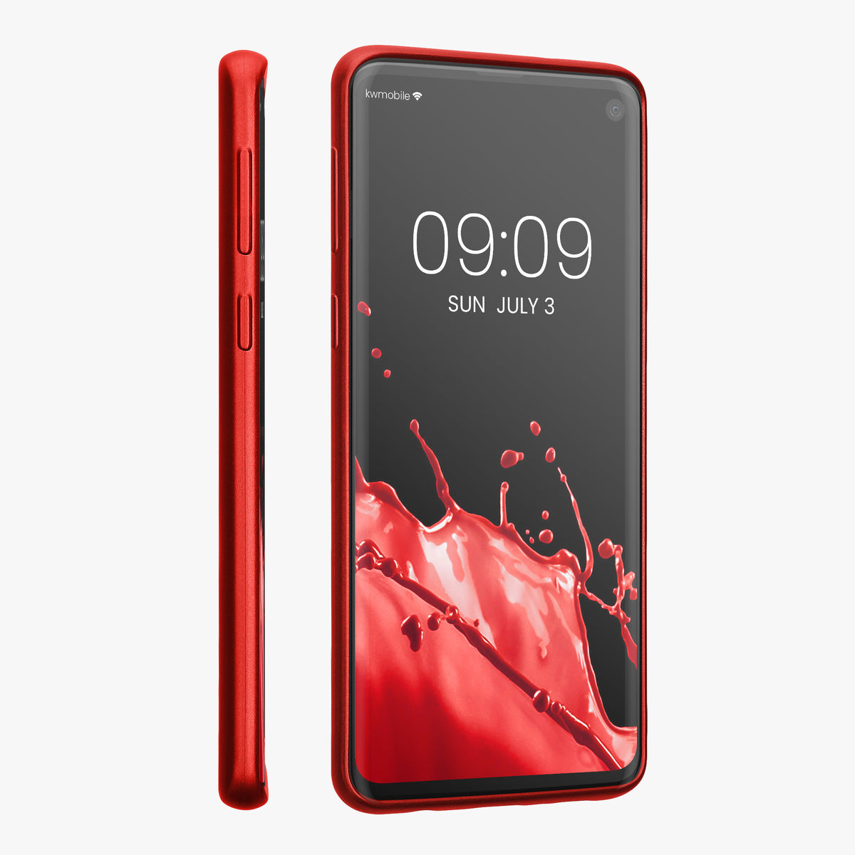 Samsung Galaxy S10 Silicone Phone Case Metallic