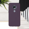 kwmobile Phone Case for Motorola Moto G7 / Moto G7 Plus - Silicone Case metallic shimmering - Protective Cover