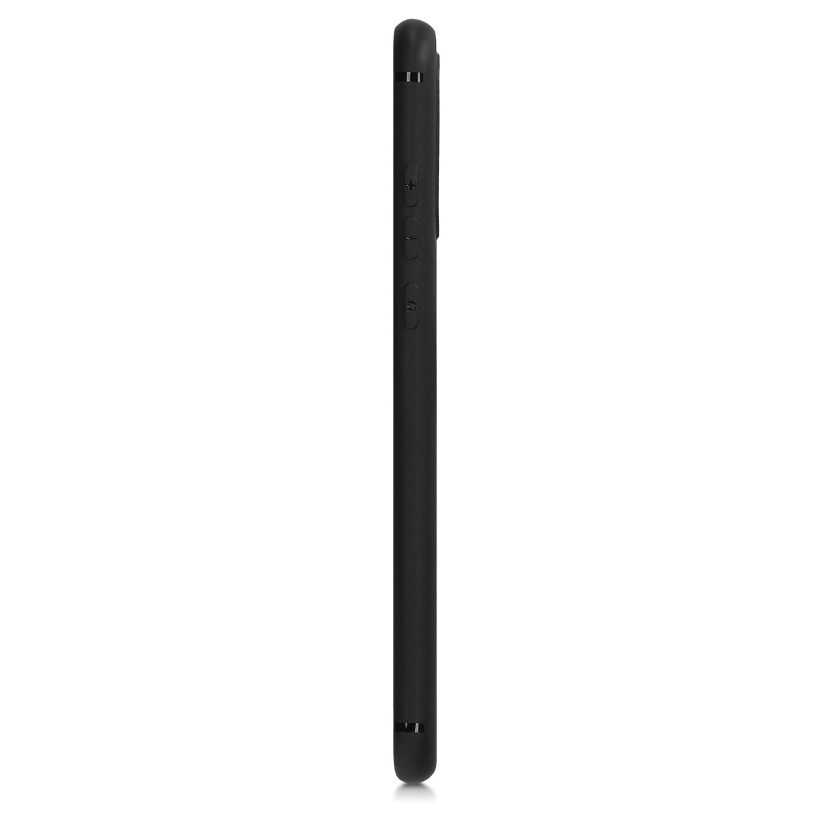 Huawei P30 Lite Handyhülle Silikon Schwarz Matt