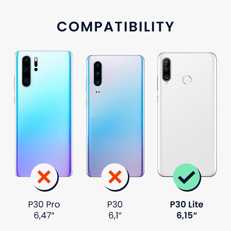 kwmobile Case Compatible with Huawei P30 Lite Phone Cover TPU Phone Case Indian Sun