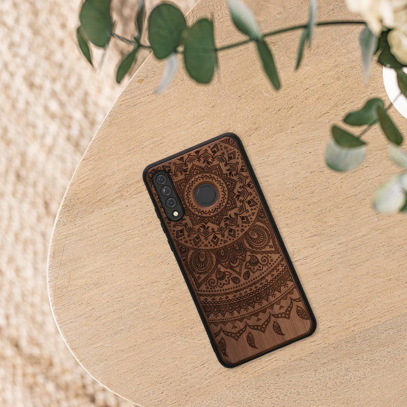 kwmobile Case Compatible with Huawei P30 Lite Phone Cover TPU Phone Case Indian Sun