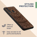 kwmobile Case Compatible with Huawei P30 Lite Phone Cover TPU Phone Case Indian Sun
