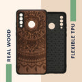 kwmobile Case Compatible with Huawei P30 Lite Phone Cover TPU Phone Case Indian Sun