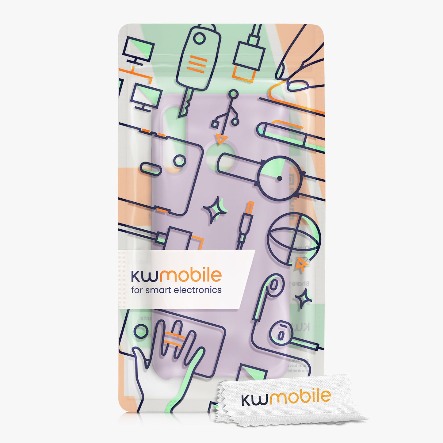 kwmobile Phone Case for Huawei P30 Lite - Silicone Case - Wireless Charging - Protective Cover