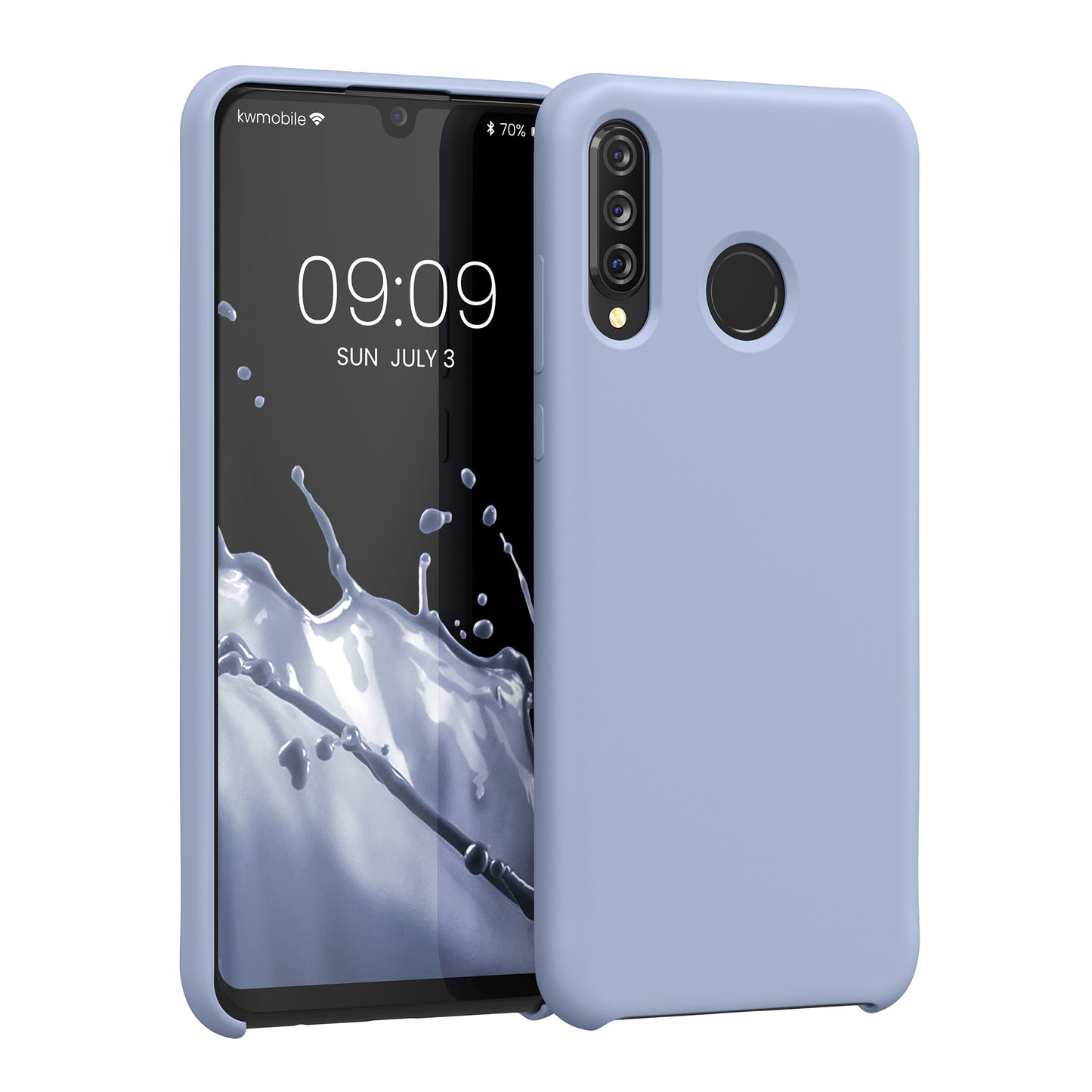 kwmobile Phone Case for Huawei P30 Lite - Silicone Case - Wireless Charging - Protective Cover