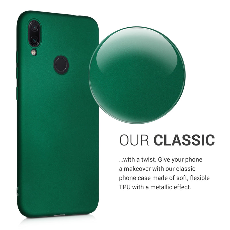 TPU Case for Xiaomi Redmi Note 7 / Note 7 Pro in Metallic Dark Green