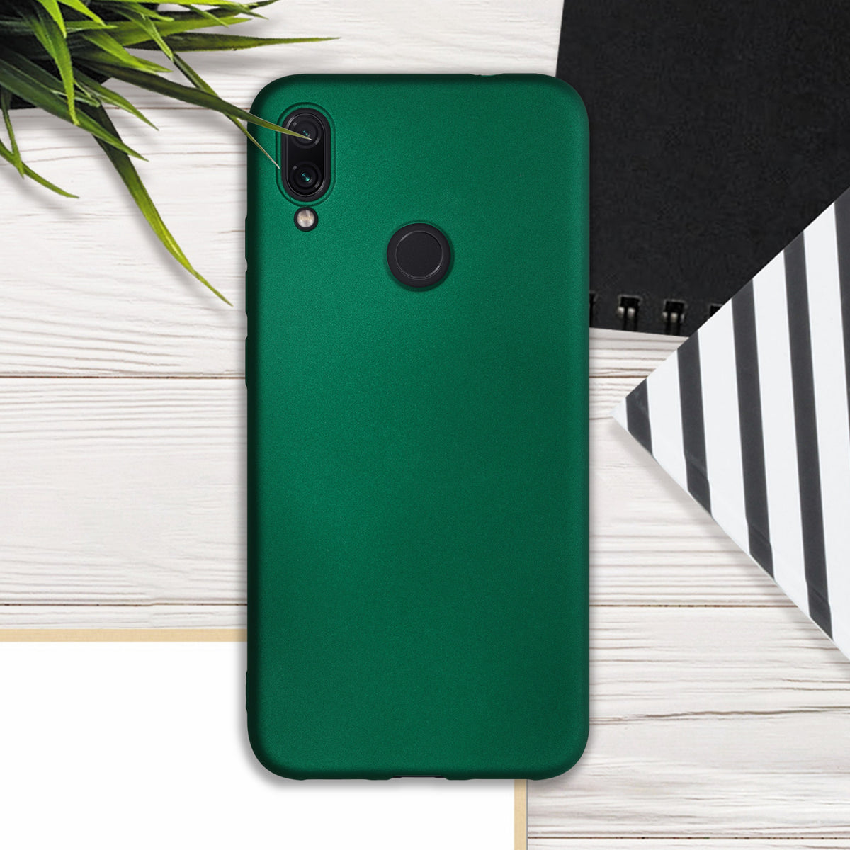 TPU Case for Xiaomi Redmi Note 7 / Note 7 Pro in Metallic Dark Green