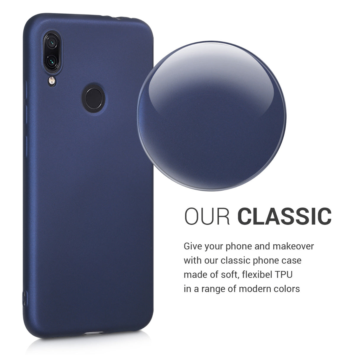 TPU Case for Xiaomi Redmi Note 7 / Note 7 Pro in Metallic Dark Green