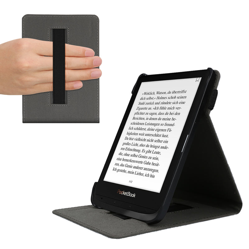 Case compatible with Pocketbook Touch Lux 4/5/Touch HD 3/Color (2020)/ Vivlio Lux 5