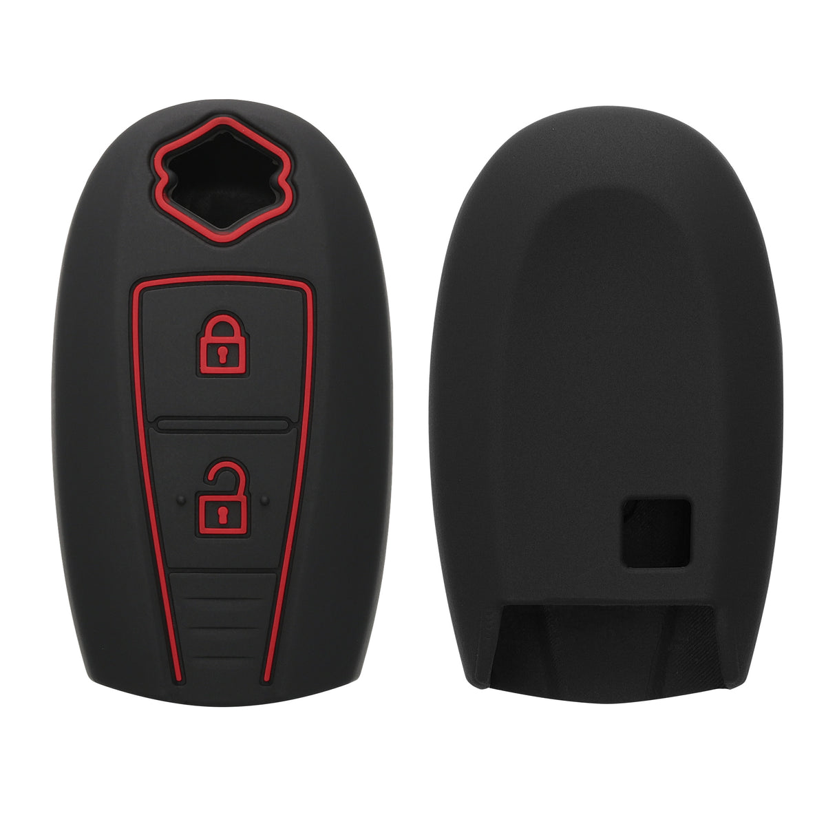 kwmobile Car Key Cover Compatible with Suzuki Sport 2-Button Car Key Keyless Go