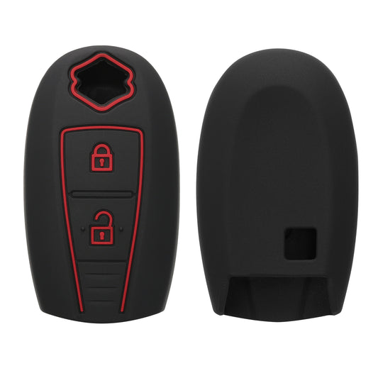kwmobile Car Key Cover Compatible with Suzuki Sport 2-Button Car Key Keyless Go