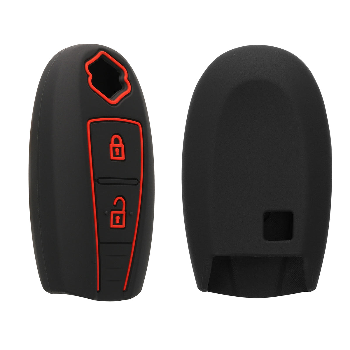 kwmobile Car Key Cover Compatible with Suzuki Sport 2-Button Car Key Keyless Go