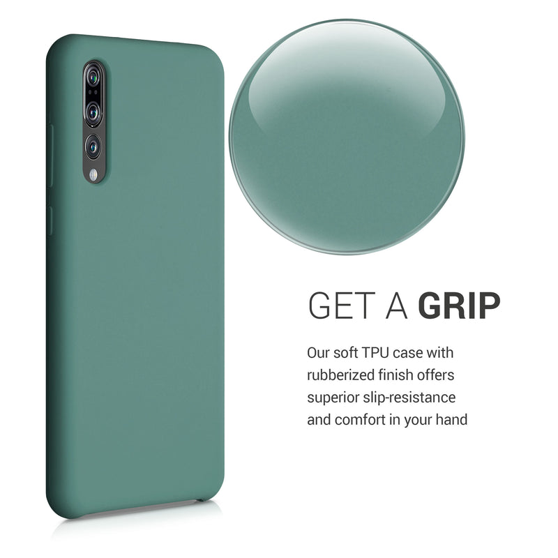 kwmobile Phone Case for Huawei P20 Pro - Silicone Case - Wireless Charging - Protective Cover