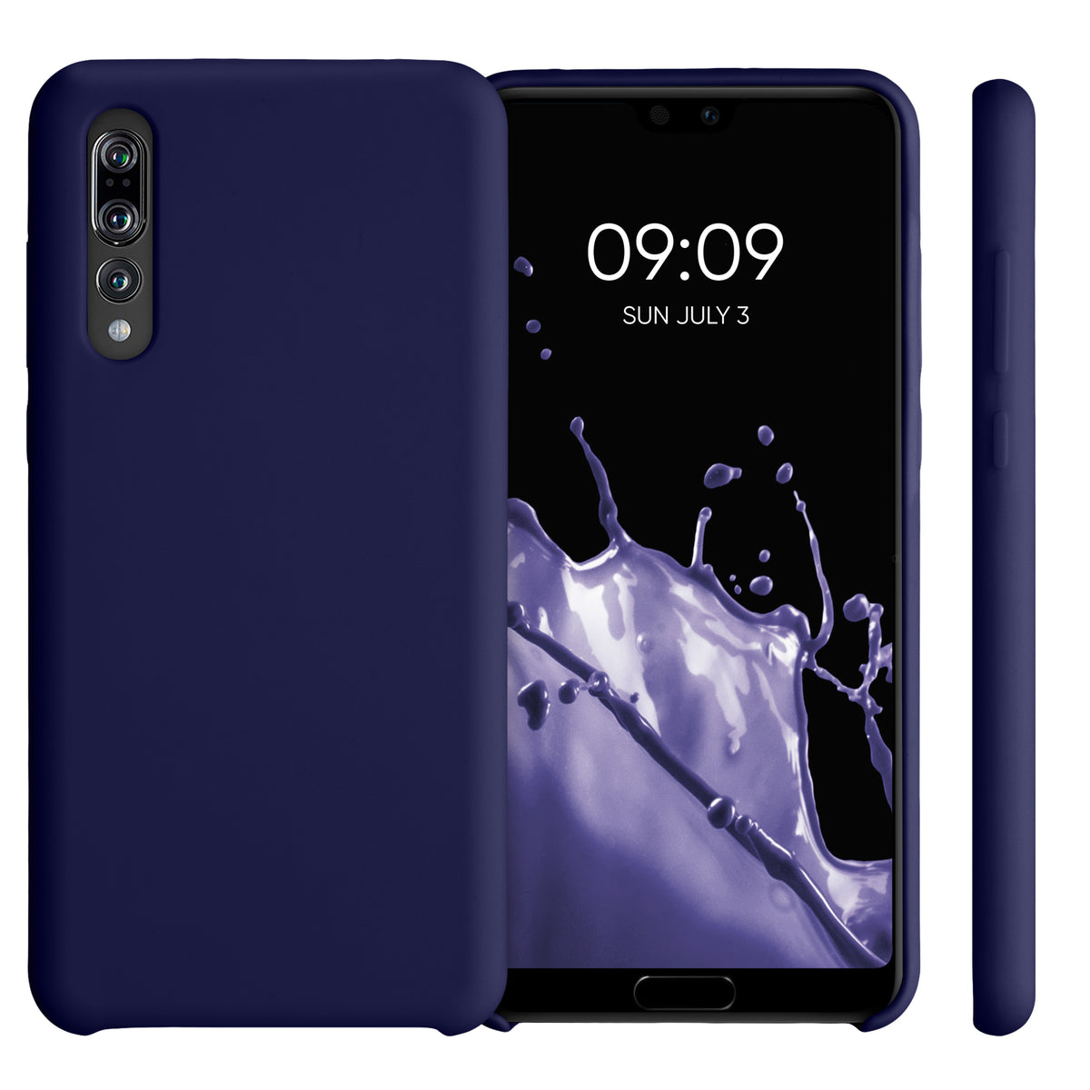 kwmobile Phone Case for Huawei P20 Pro - Silicone Case - Wireless Charging - Protective Cover